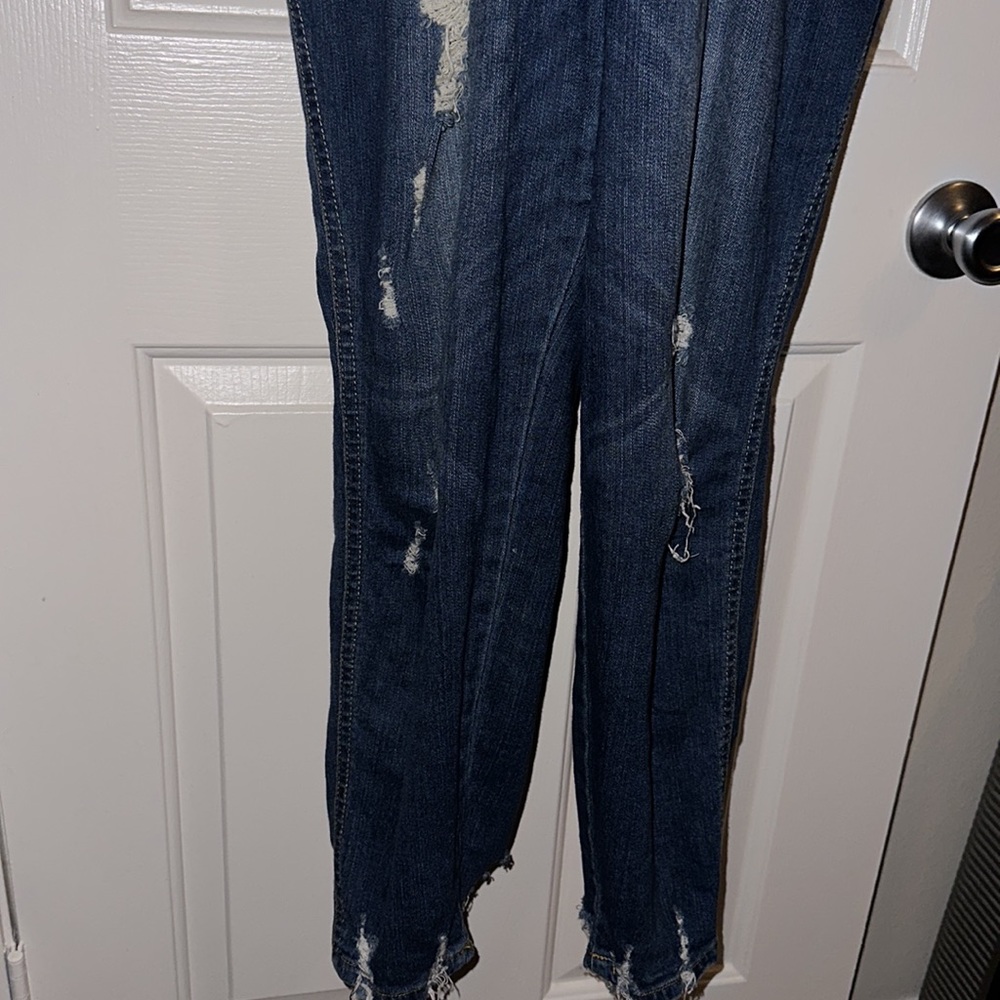 Distressed Overalls - Picture 4 of 6